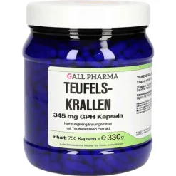 Hecht Pharma Teufelskrallen 345 mg GPH Kapseln, 750 St- Verdauung