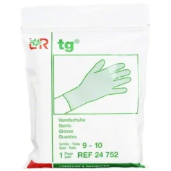 tg Baumwollhandschuhe-Handschuhe groß Größe 9 - 10 24752, 2 St