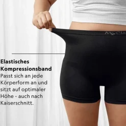 MyClarella The Mama Panty XXL schwarz, 1 St- Unterwäsche