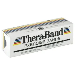 Thera-Band Thera-Bänder-Thera Band Übungsband 5,5m rot mittel stark, 1 St