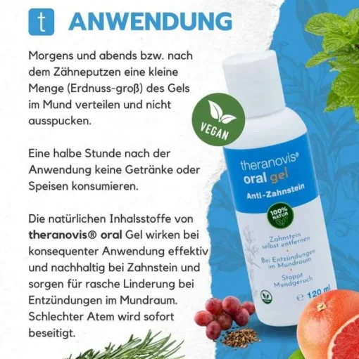 oral Zahnstein Gel, 120 ml^Theranovis Discount