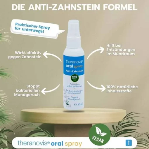 Theranovis oral Zahnstein Spray, 65 ml- Mundpflege