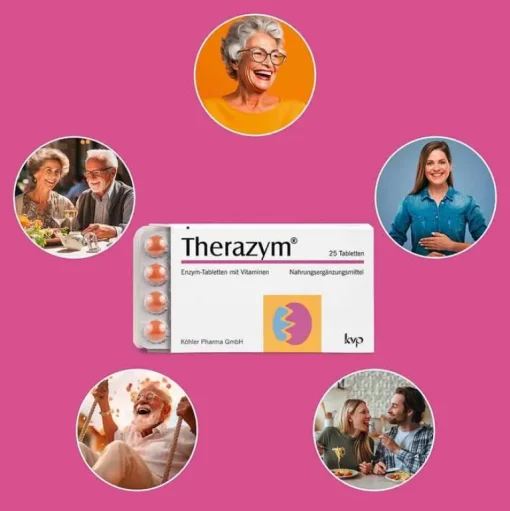 Köhler Therazym Tabletten, 25 St- Enzyme|Enzyme