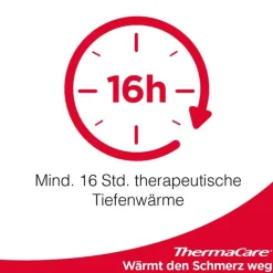 Thermacare Rückenumschläge S-XL zur Schmerzlinderung, 4 St- Wärmepflaster