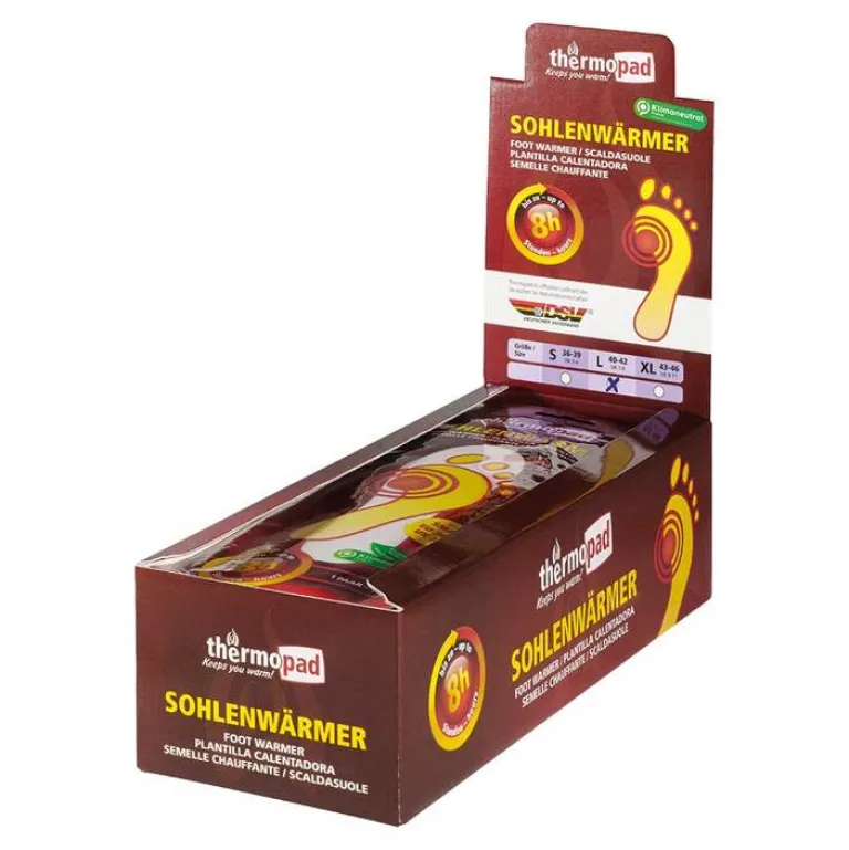 Thermopad Sohlenwärmer L Größe 40 - 41, 10X2 St- Wärmepflaster|Wärme- Und Körnerkissen