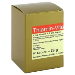 Thiamin Kapseln Vitamin B1, 60 St^Vaniplan Pharma Clearance