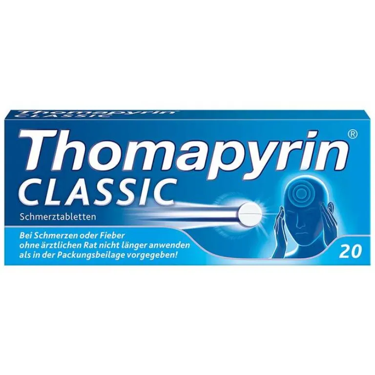 CLASSIC Schmerztabletten, 20 St^Thomapyrin Clearance