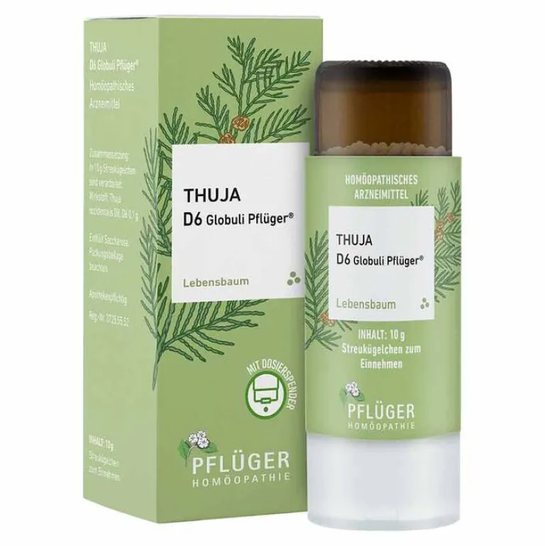 Thuja D6 Globuli Dosierspender, 10 g^Pflüger Clearance