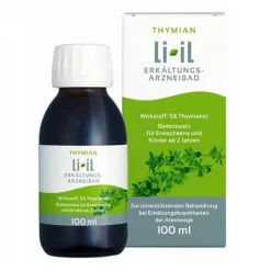 li-il Thymian Erkältungs-Arzneibad, 100 ml- Erkältungsbad