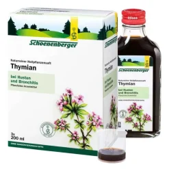 Thymian Saft HPS, 3X200 ml^Schoenenberger Clearance