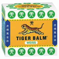 Tiger Balm Schnupfen & Nasennebenhöhlen|Erkältungsbalsam-Weiss, 19.4 g