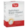 Togal Zahnschmerztabletten|Kopfschmerztabletten-® Kopfschmerz-Brause + Vitamin C, 20 St