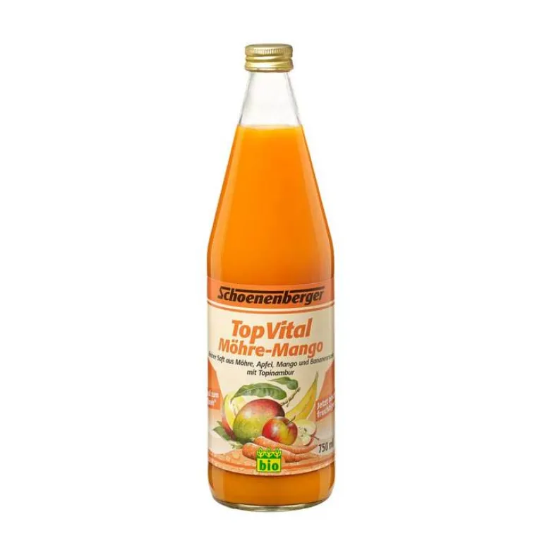 Schoenenberger Sonstige Bio Produkte-Topvital Kurdrink Möhre-Mango bio , 750 ml