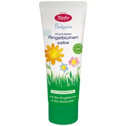 Töpfer Babycare Ringelblumensalbe Wind & Wetter, 75 ml^ Hot