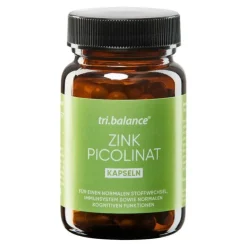 Tri.BALANCE Zink Picolinat Kapseln, 60 St^ Sale