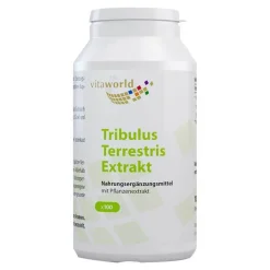 Vitaworld Tribulus terrestris Extrakt 500 mg Kapseln, 100 St- Muskulatur