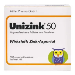 Unizink Zink-50 Tabletten, 100 St