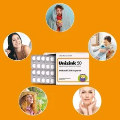 Unizink Zink-50 Tabletten, 100 St