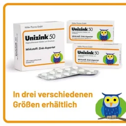 Unizink Zink-50 Tabletten, 100 St