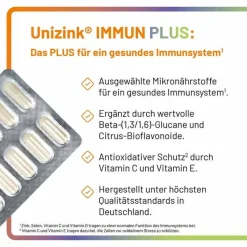 Unizink Immun Plus Kapseln, 1X90 St- Zink|Immunsystem