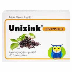 Unizink Lutschpastillen, 30 St- Zink