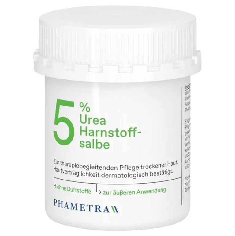 Phametra Urea / Harnstoffsalbe 5%ig, 100 g- Trockene & Sensible Haut|Körpermilch & Lotionen
