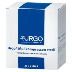 Urgo Sterile Kompressen-Mullkompressen 5x5 cm steril, 25X2 St