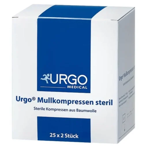 Urgo Sterile Kompressen-Mullkompressen 5x5 cm steril, 25X2 St