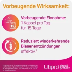 ® akut & protect Kapseln, 30 St^Utipro Discount