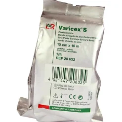 Varicex S Zinkleimbinde 10mx, 1 St- Stütz- & Kompressionsbinden