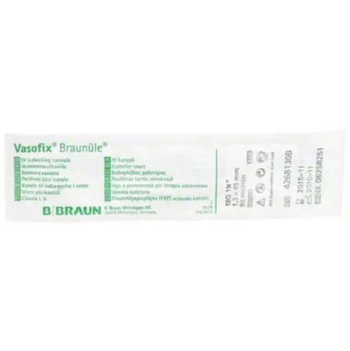 Vasofix Braunüle 18G 45mm grün, 1 St- Venenverweilkanülen