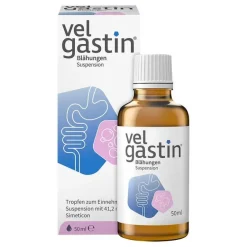 ® Suspension zum Einnehmen bei Blähungen , 50 ml^Velgastin Clearance