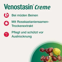 Venostasin Venenleiden|Feuchtigkeitspflege-® Creme bei müden Beinen, 100 g