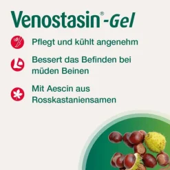 Venostasin Venenleiden-®-Gel Aescin belebt müde Beine & kühlt, 100 g