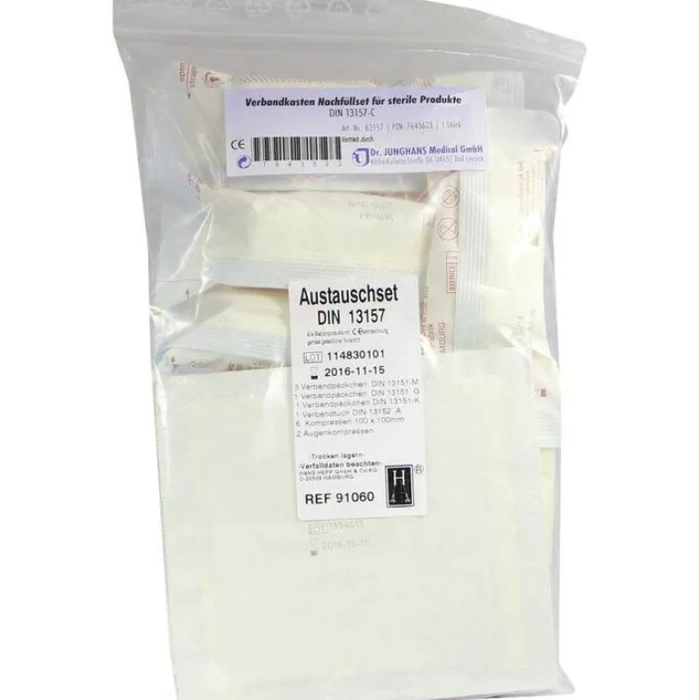 Verbandkasten-Verbandkasten Nachfüll Set für sterile Produkte 13157-C, 1 St