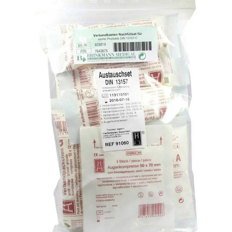 Verbandkasten-Verbandkasten Nachf.Set für sterile Prod. 13157-C, 1 St