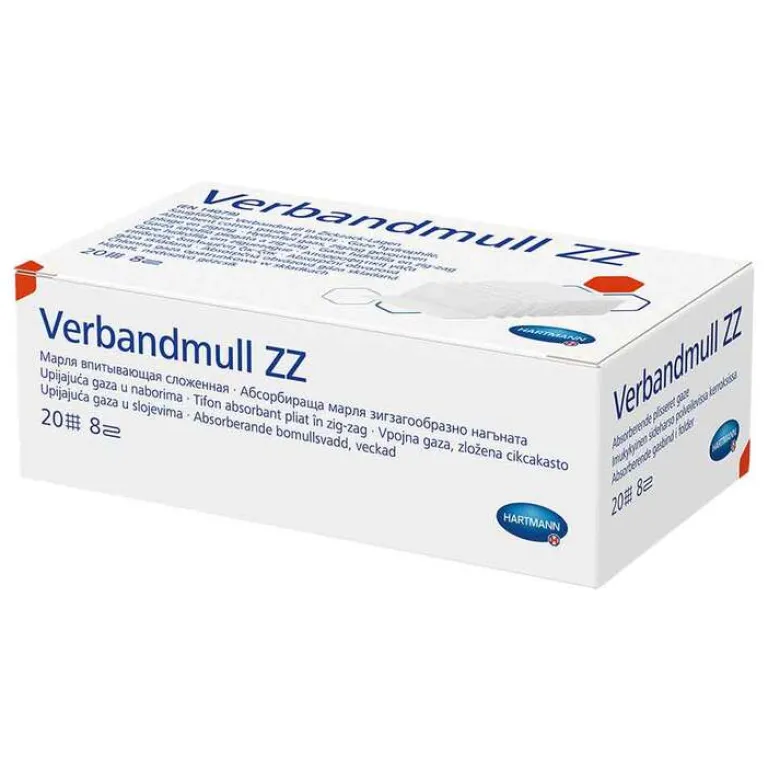 Verbandmull Hartmann 10 cm x 2 m zickzack, 1 St^ Best