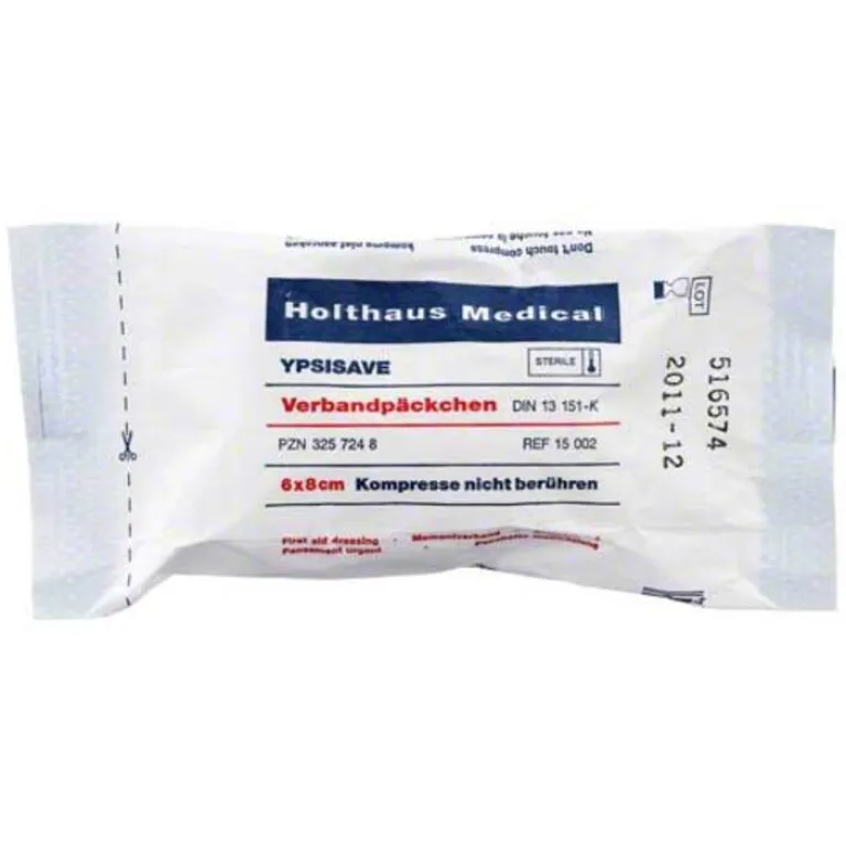 Verbandpäckchen 6x8cm klein, 1 St^Ypsisave New