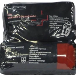Holthaus Medical Verbandtasche Motorrad Mini D13167 + Warnweste, 1 St- Verbandkasten