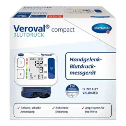 Veroval Blutdruckmessgeräte-® compact Handgelenk-Blutdruckmessgerät, 1 St