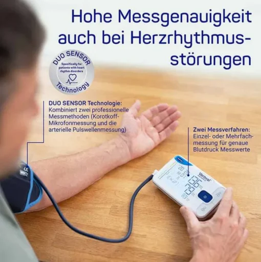 ® duo control Oberarm-Blutdruckmessgerät Medium, 1 St^Veroval Online