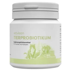 Vetvisan Tierprobiotikum Pulver für Hunde / Katzen, 100 g- Magen & Darm|Magen & Darm