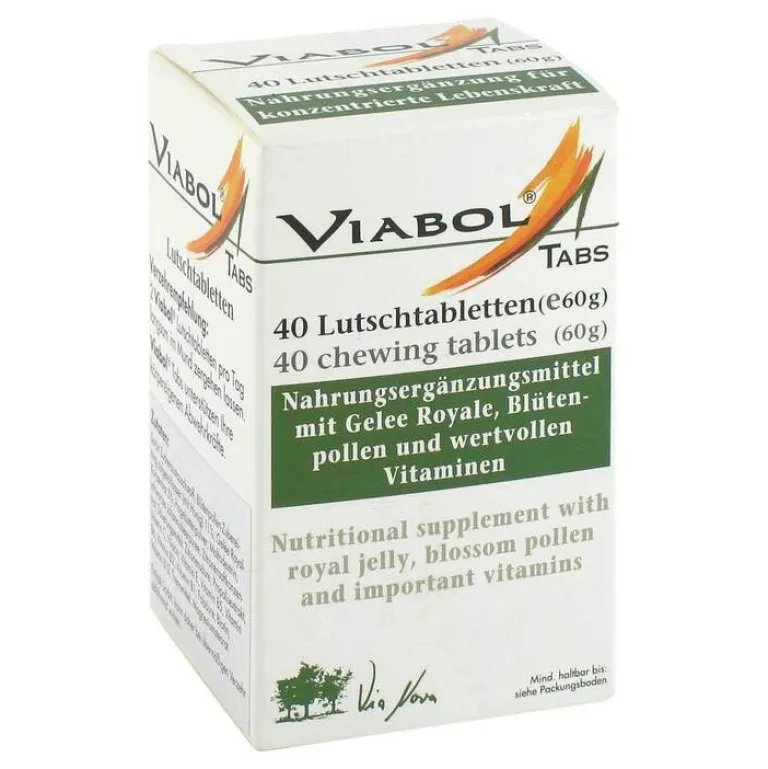 Viabol Tabs Lutschtabletten, 40 St- Gelee Royal