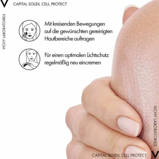 Vichy Capital Soleil Cell Protect Spray LSF 50 + , 200 ml- Lsf 50+