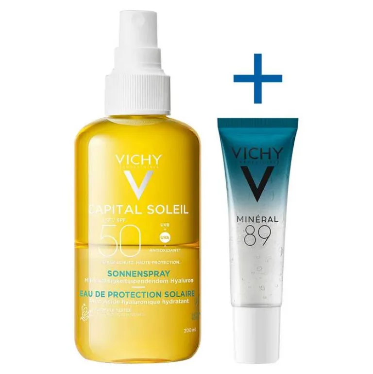 Capital Soleil Sonnenspray + Hyaluron LSF 50, 200 ml^Vichy Clearance