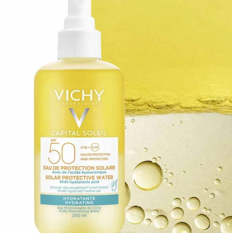 Capital Soleil Sonnenspray + Hyaluron LSF 50, 200 ml^Vichy Clearance