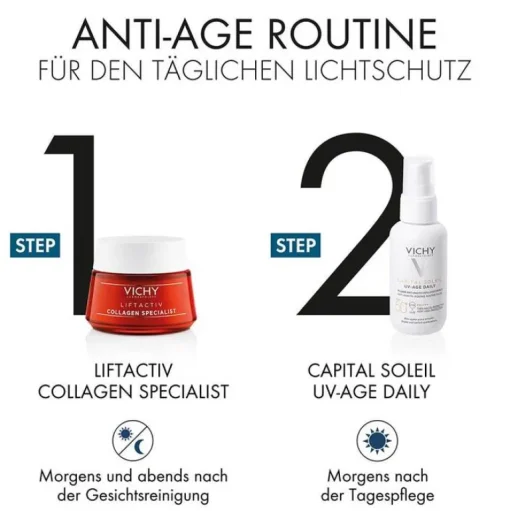 Capital Soleil UV-Age getönt LSF 50 + , 40 ml^Vichy Clearance