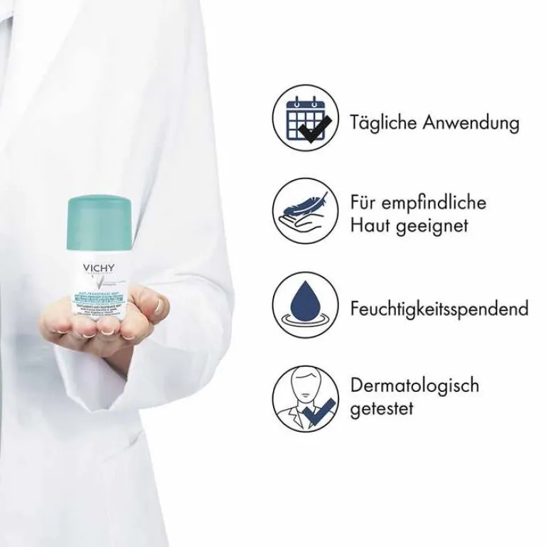 Deo Roll-on Anti-Transpirant 48h, 50 ml^Vichy Clearance