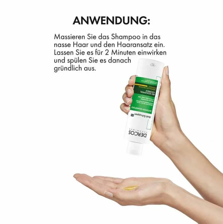Vichy Dercos Anti-Schuppen Shampoo trockene Kopfhaut , 500 ml- Haarausfall & Schuppen
