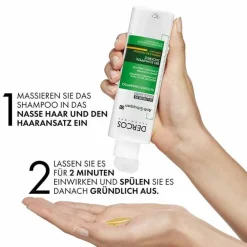 Vichy Shampoos|Kopfhautpflege-Dercos Anti-Schuppen Shampoo trockene Kopfhaut, 200 ml